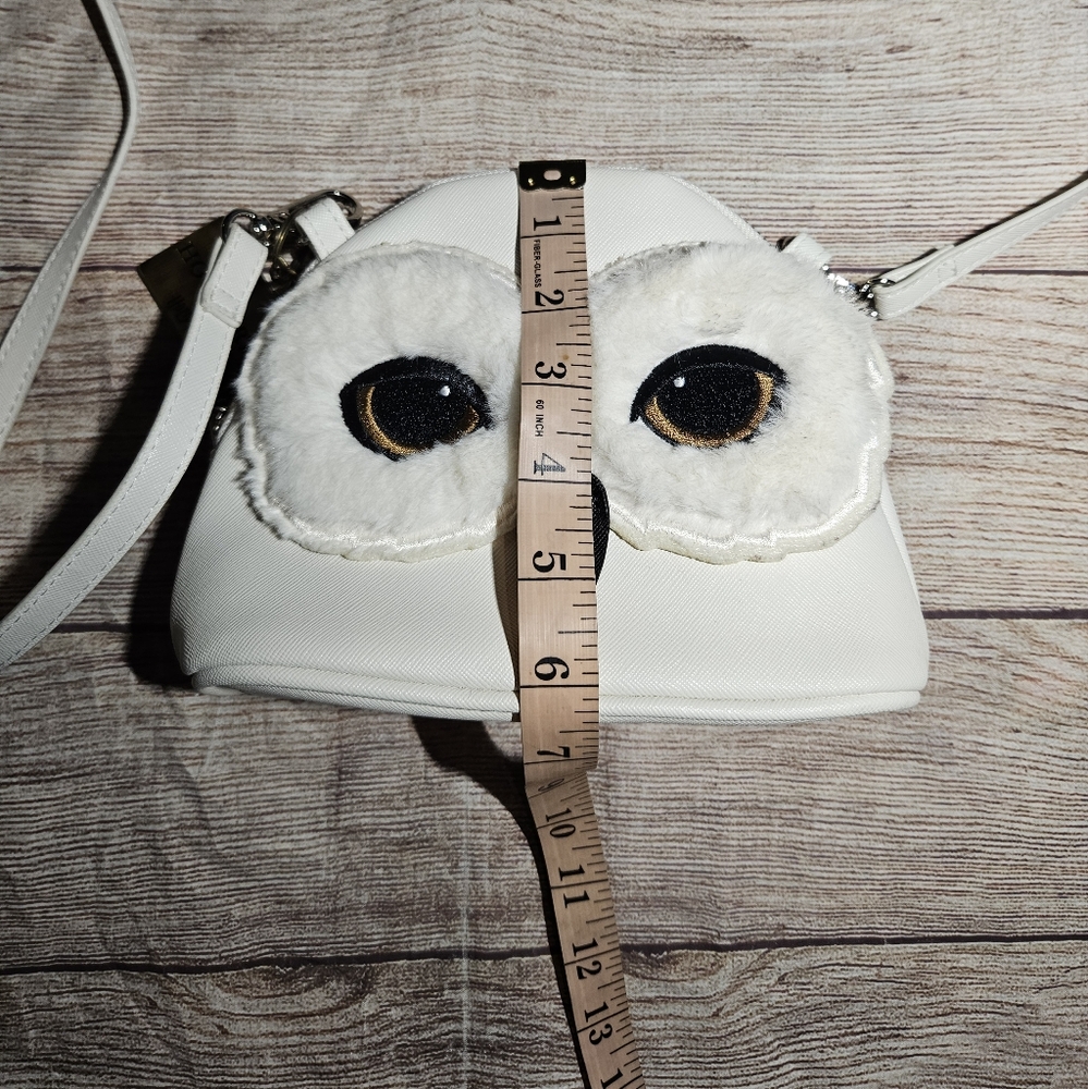 Harry potter bioworld owl mini faux leather crossbody bag - Picture 4 of 15